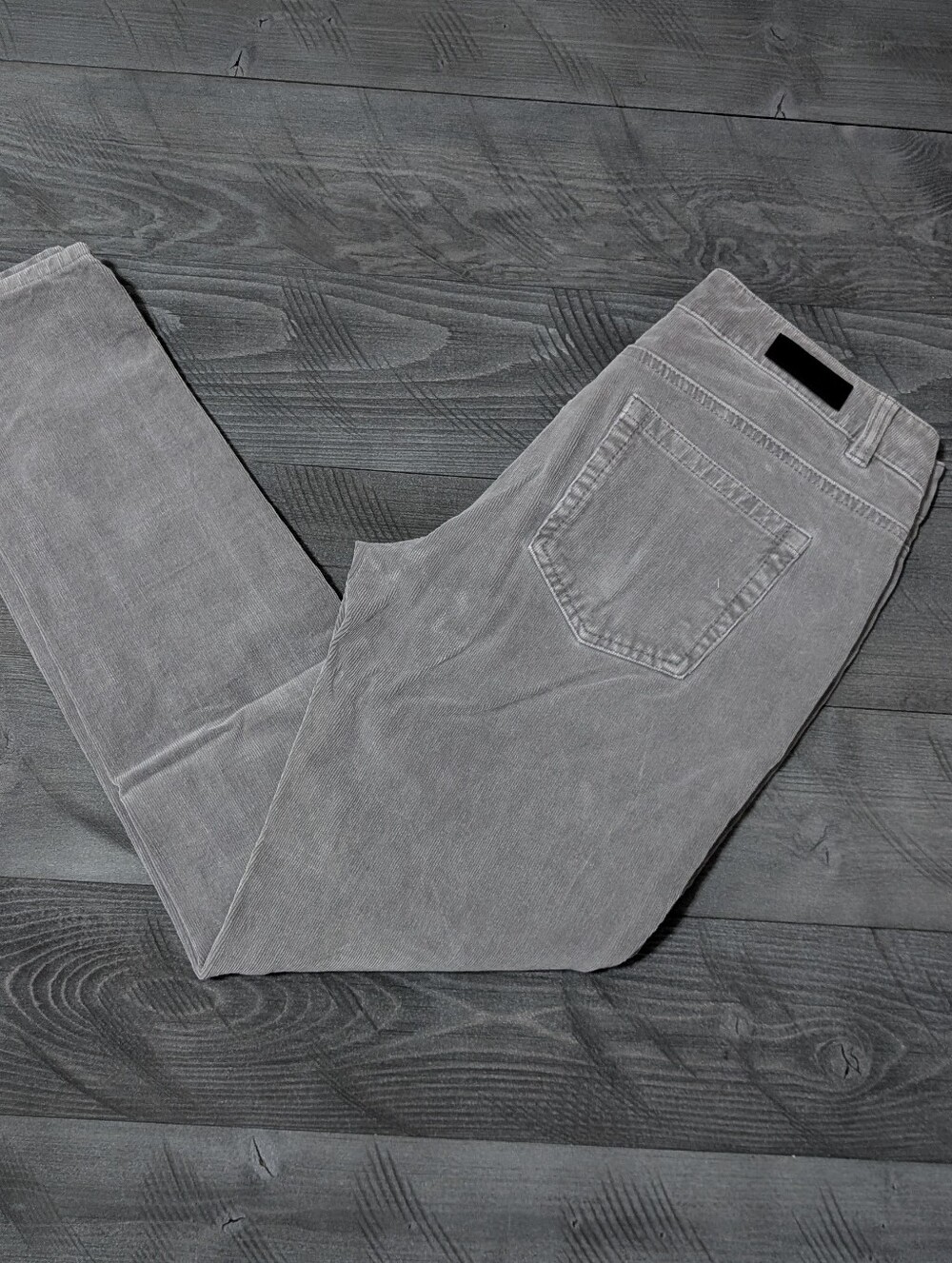 Kenneth Cole Reaction Women's Light Gray Skinny Corduroy Size 6